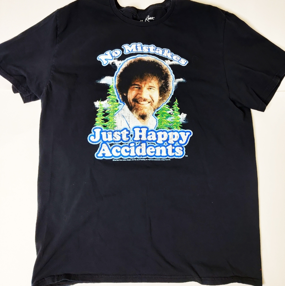 Bob ross happy accident t shirt